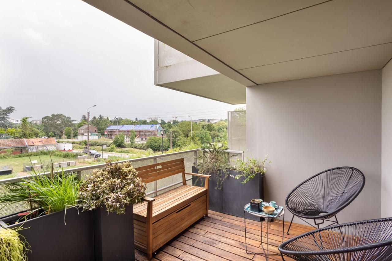 Le Canal - Appt Avec Balcon - Vue Degagee En Bord De Vilaine Rennes Exterior photo